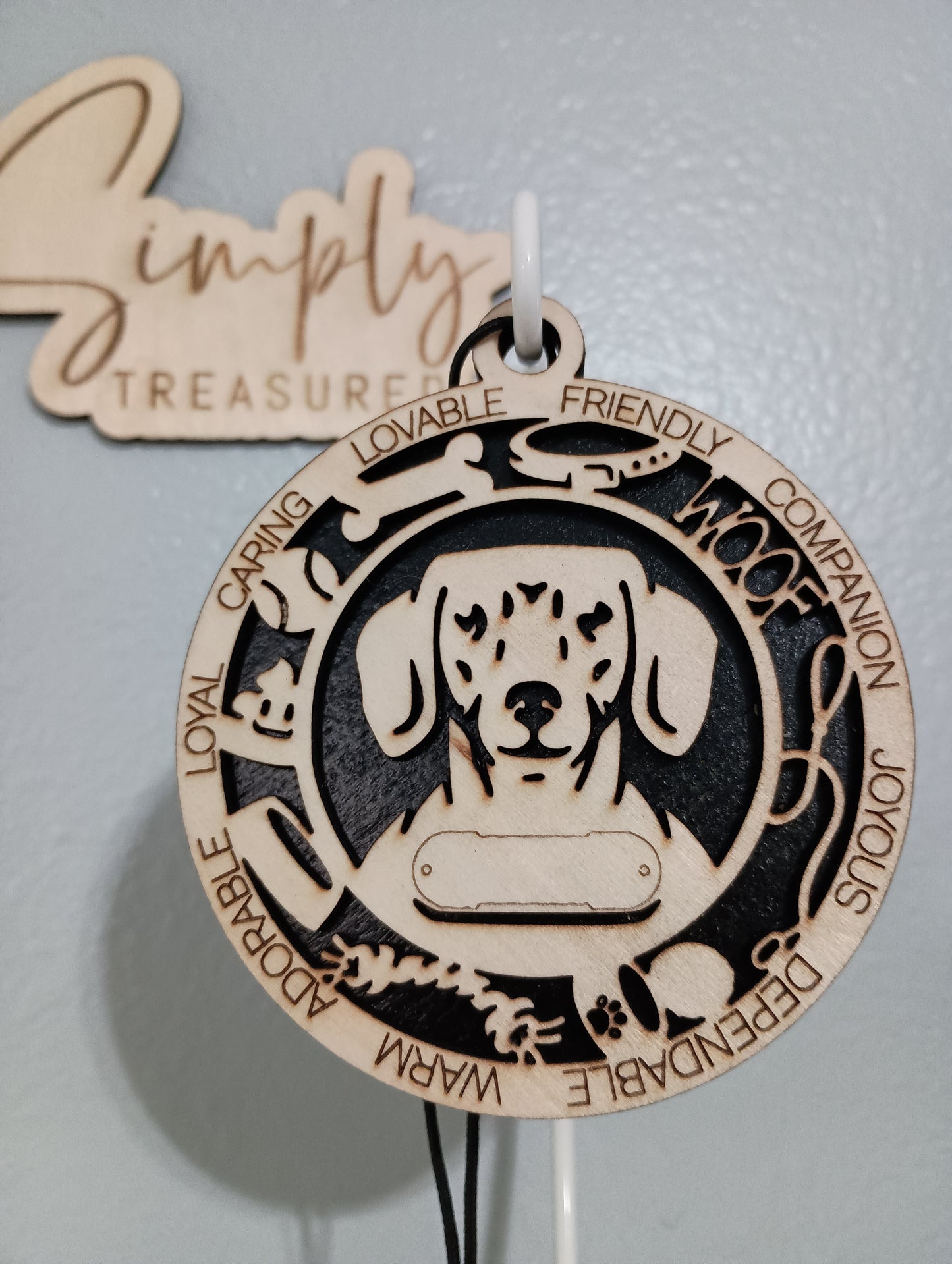 Dachshund(short haired) Dog Car Charm Air Freshener