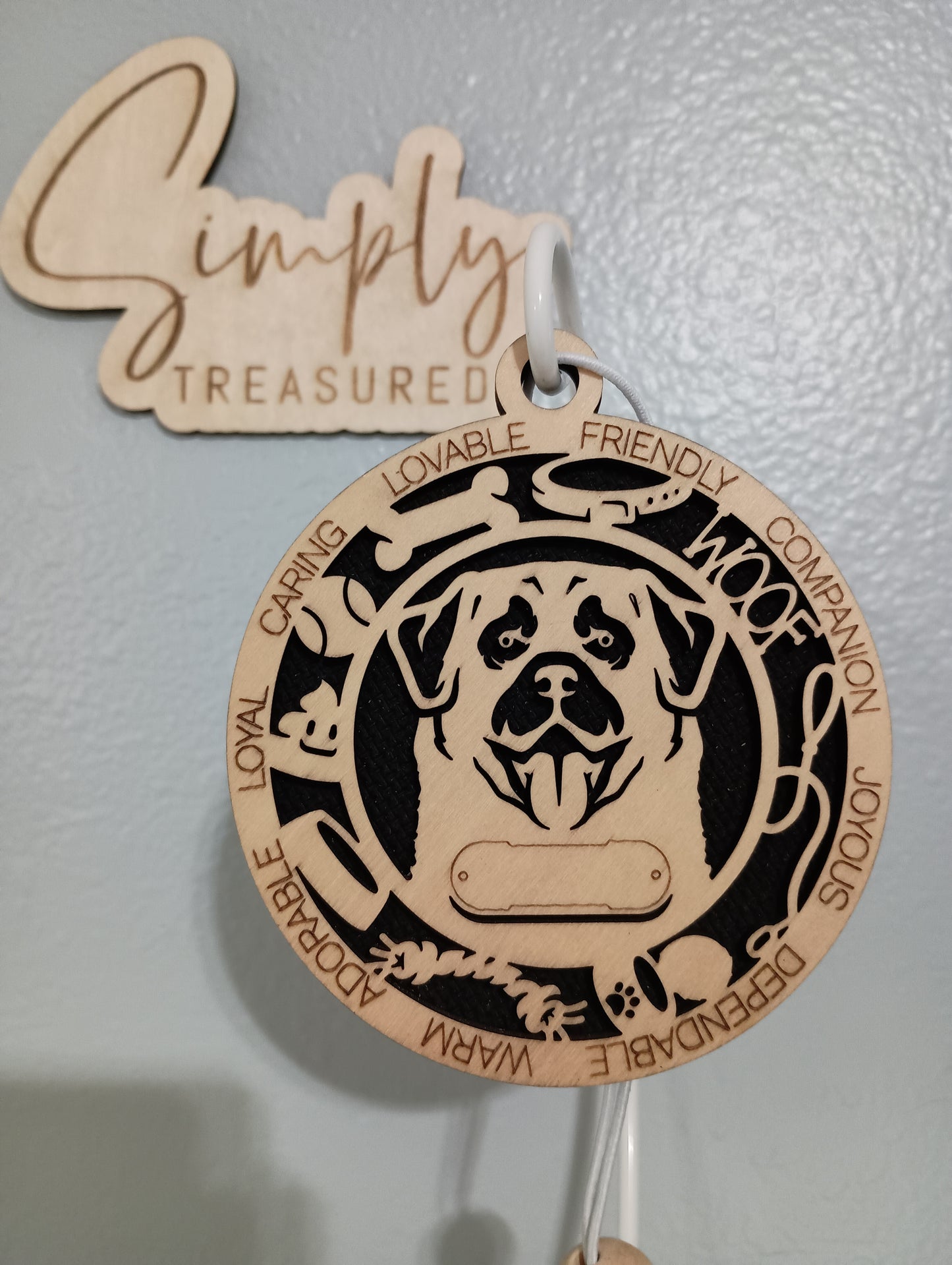 Anatolian Shepard Dog Car Charm Air Freshener