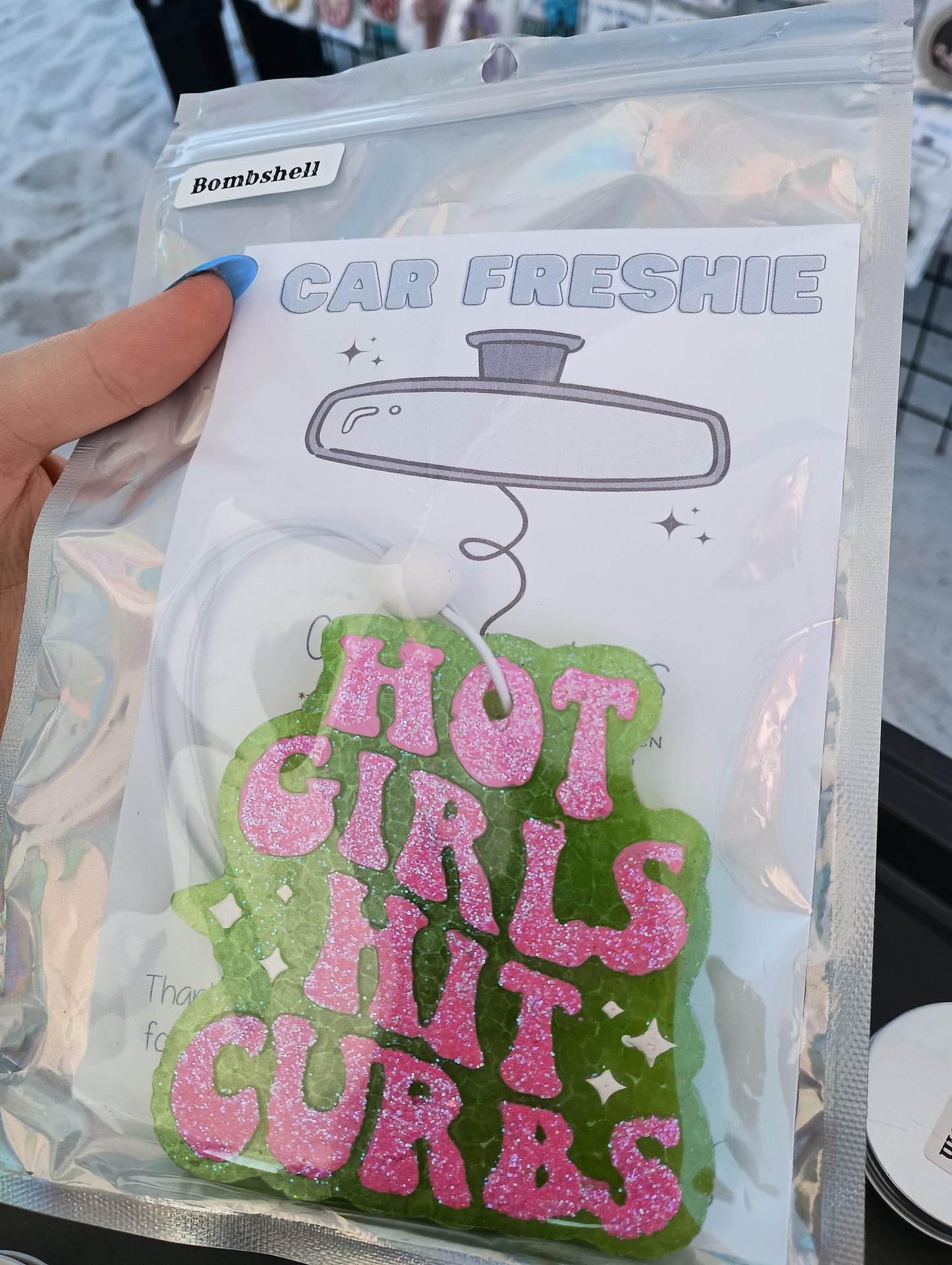 Hot Girls Hit Curbs Freshie (pick style)
