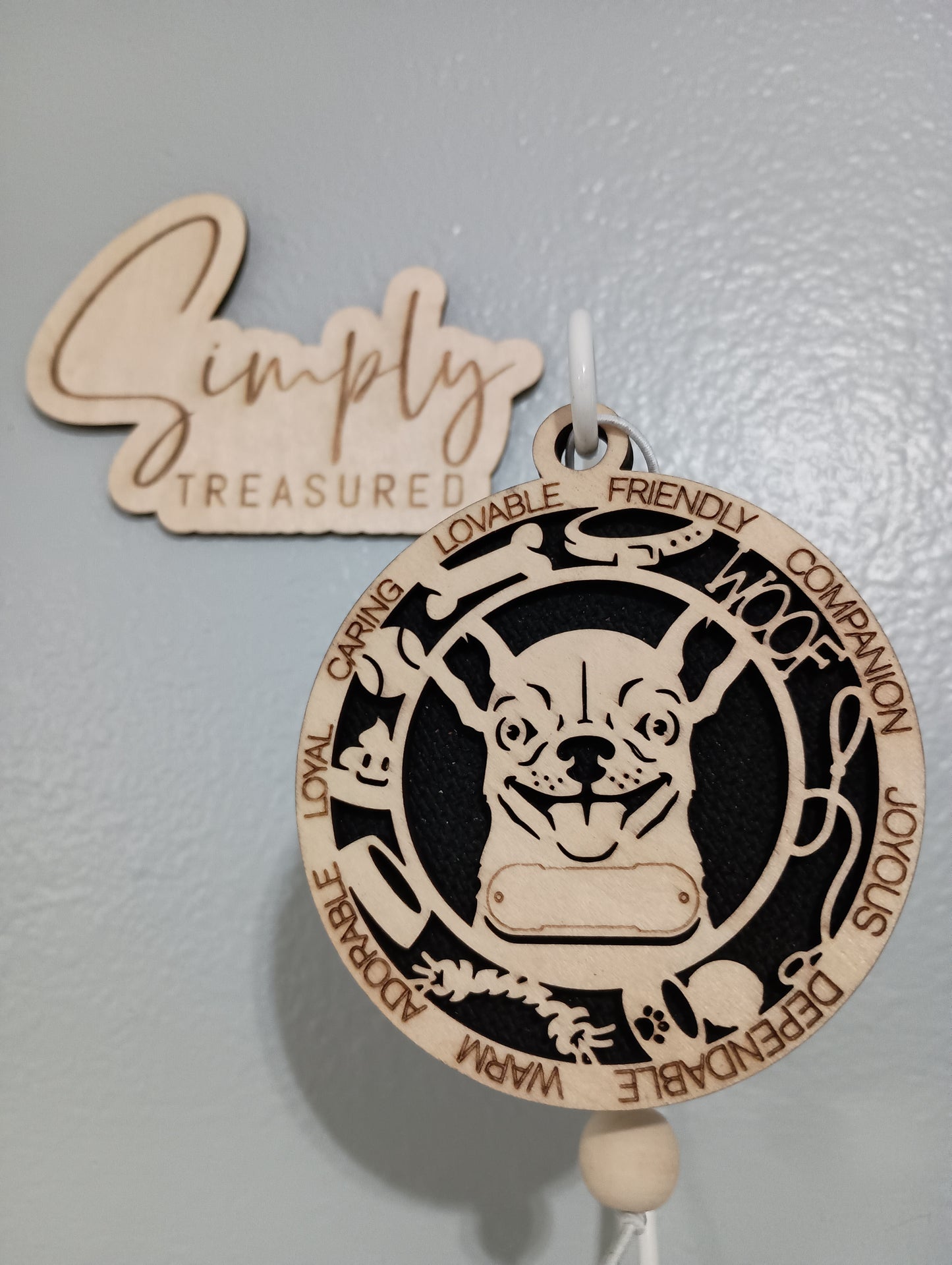 Chihuahua Dog Car Charm Air Freshener