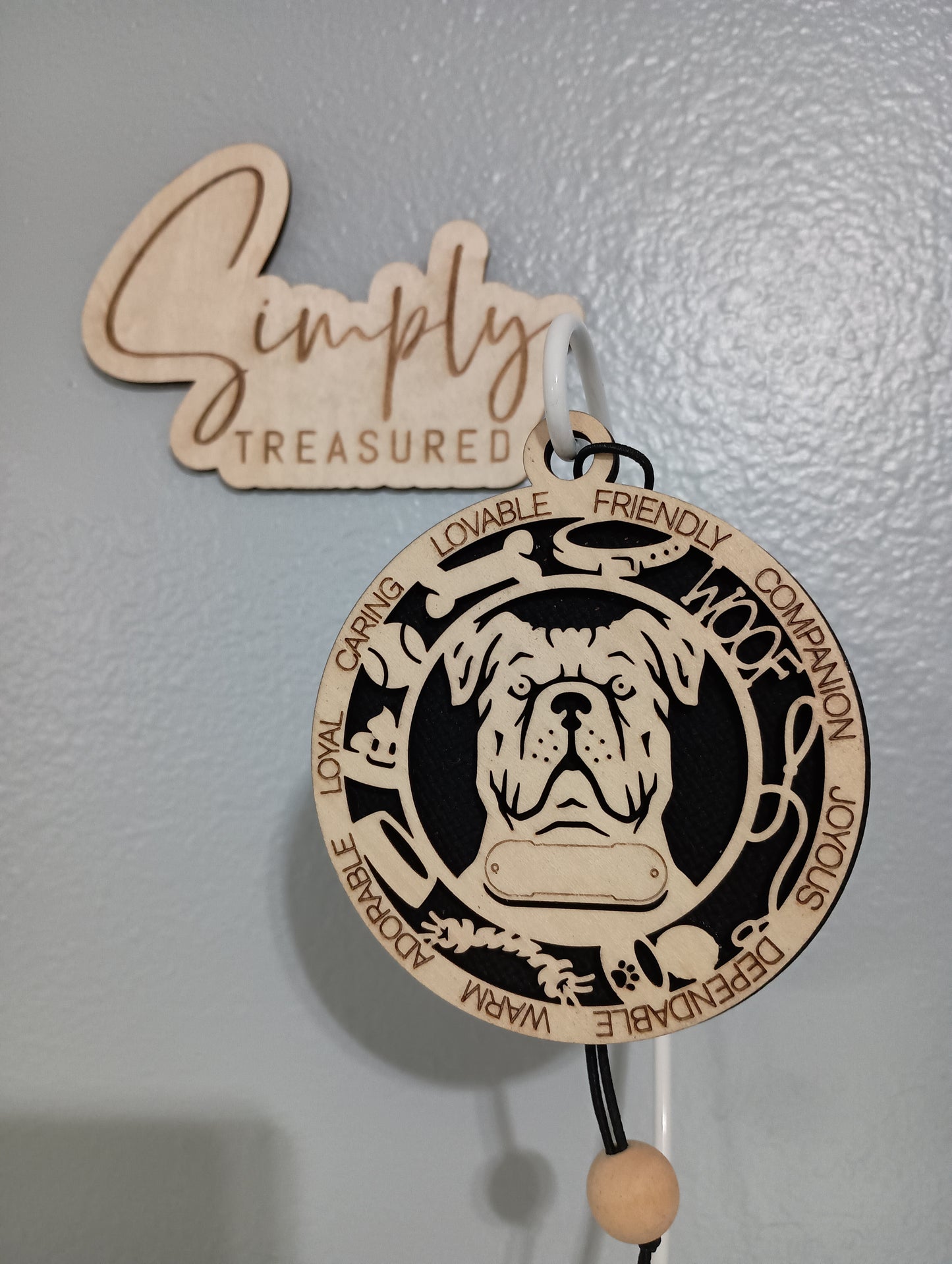 Cane Corso Dog Car Charm Air Freshener