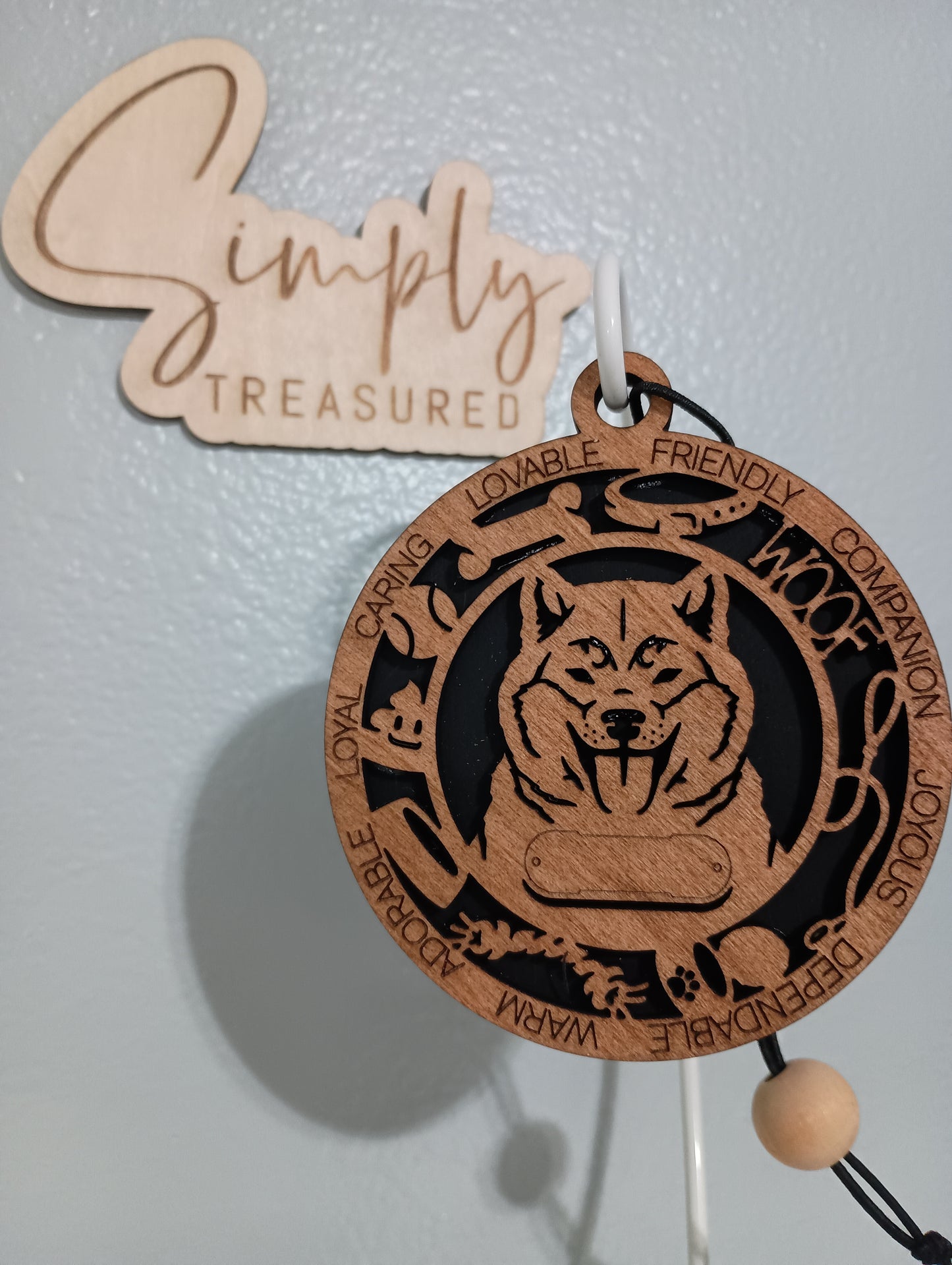 Shiba Dog Car Charm Air Freshener