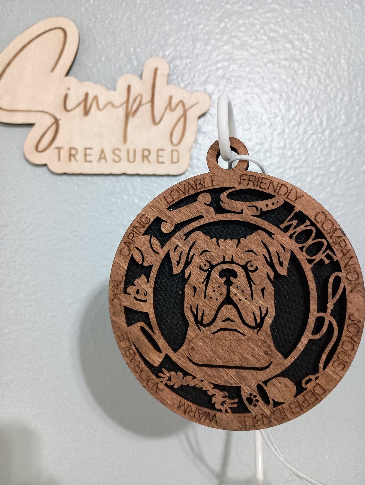 Cane Corso Dog Car Charm Air Freshener