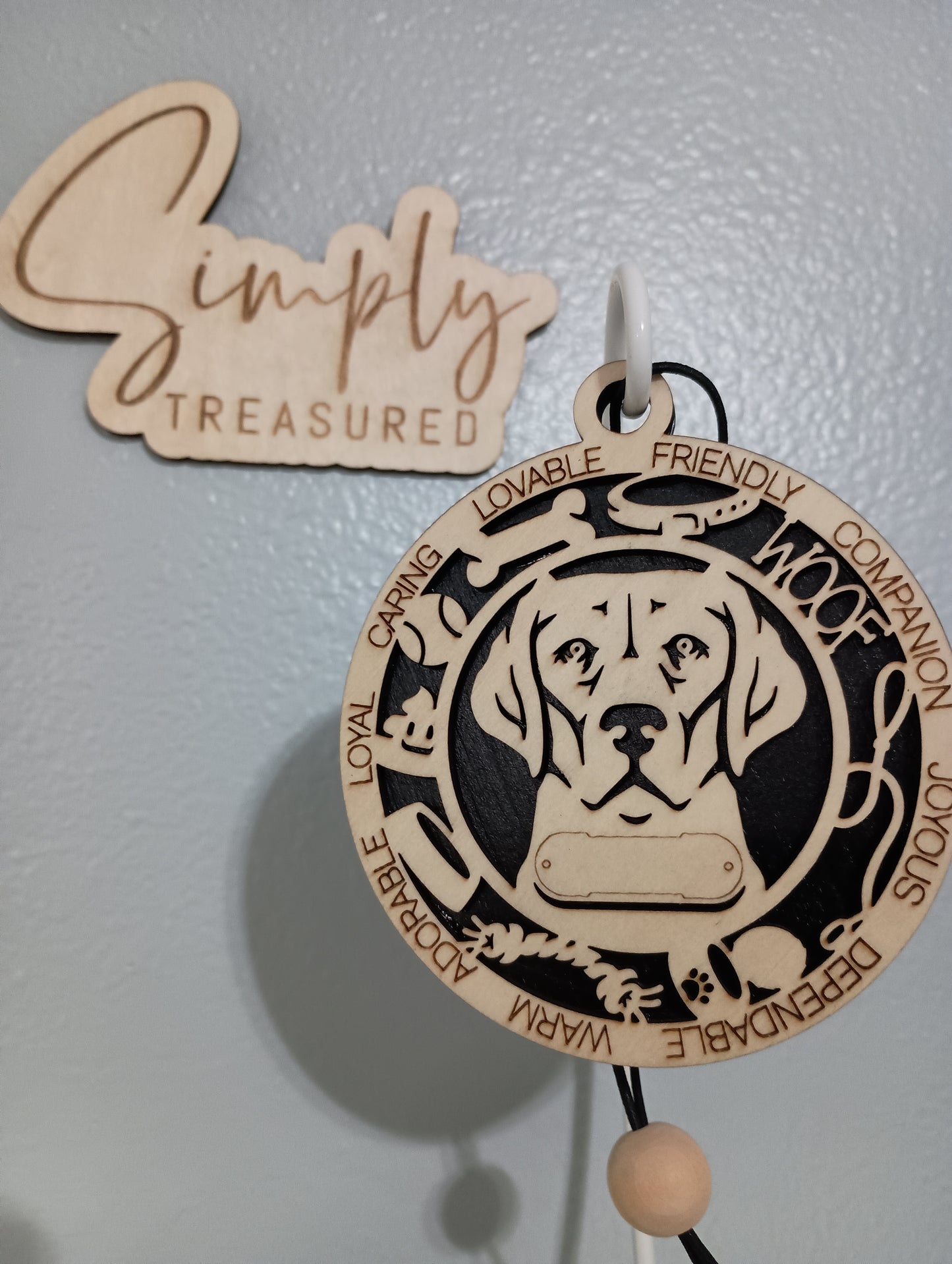 Labrador Dog Car Charm Air Freshener