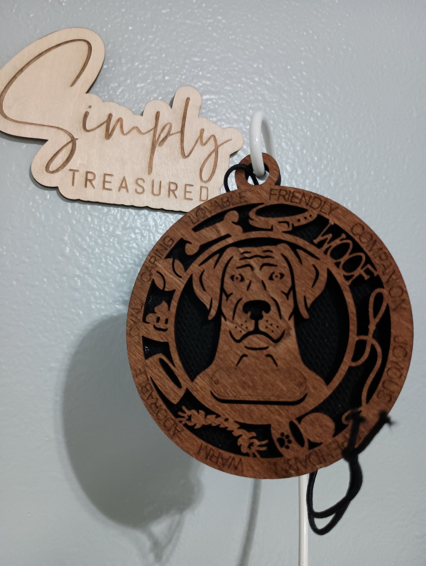Rodestian Ridgeback Dog Car Charm Air Freshener