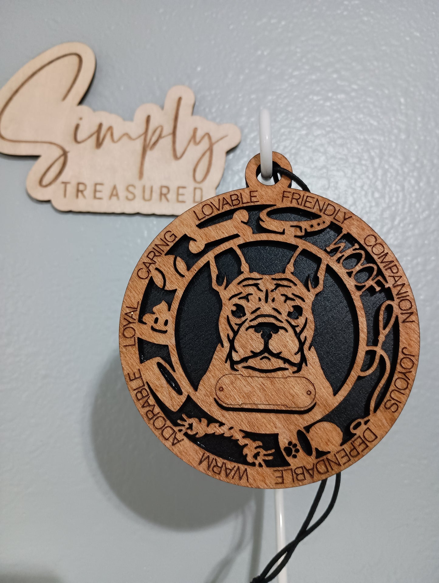 French Bulldog Car Charm Air Freshener