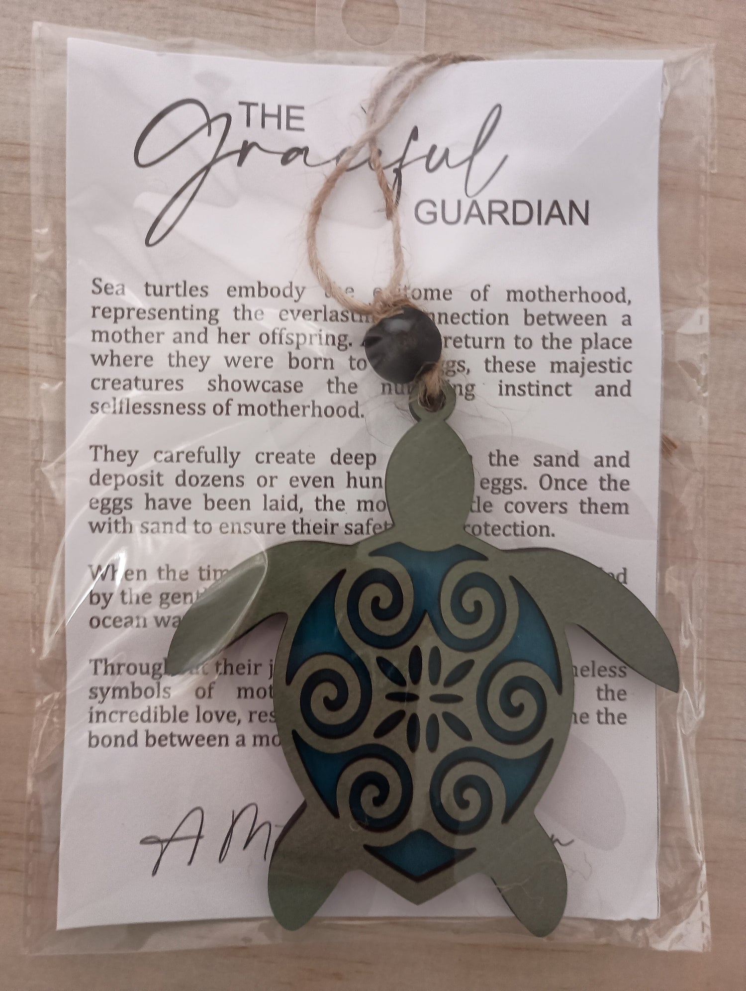 Wood Story Card Charms