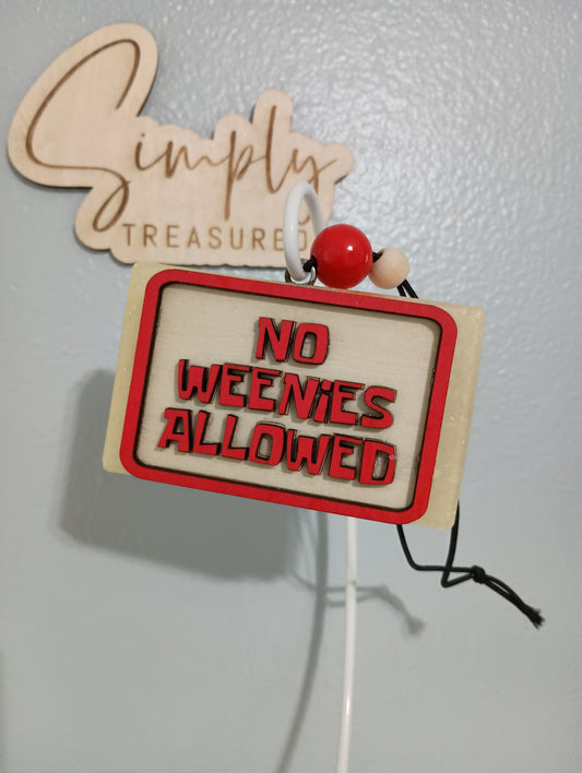 No Weenies Freshie