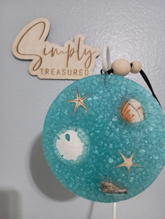 Seashell Freshie (pick color, shells vary)