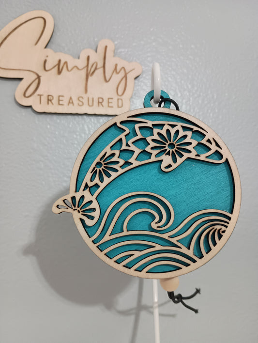 Dolphin Story Card Car Charm Air Freshener (pick style)