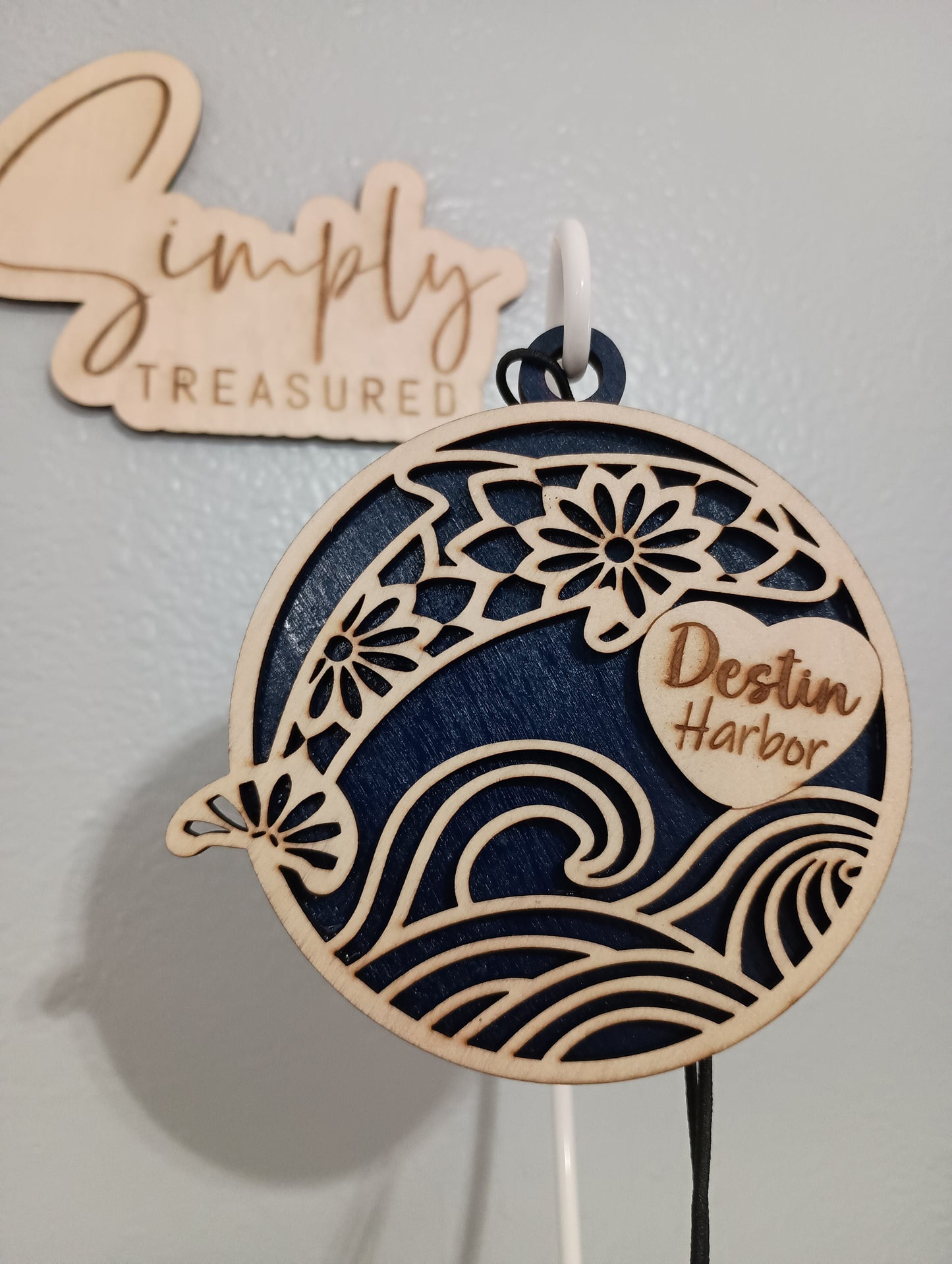Dolphin Story Card Car Charm Air Freshener (pick style)