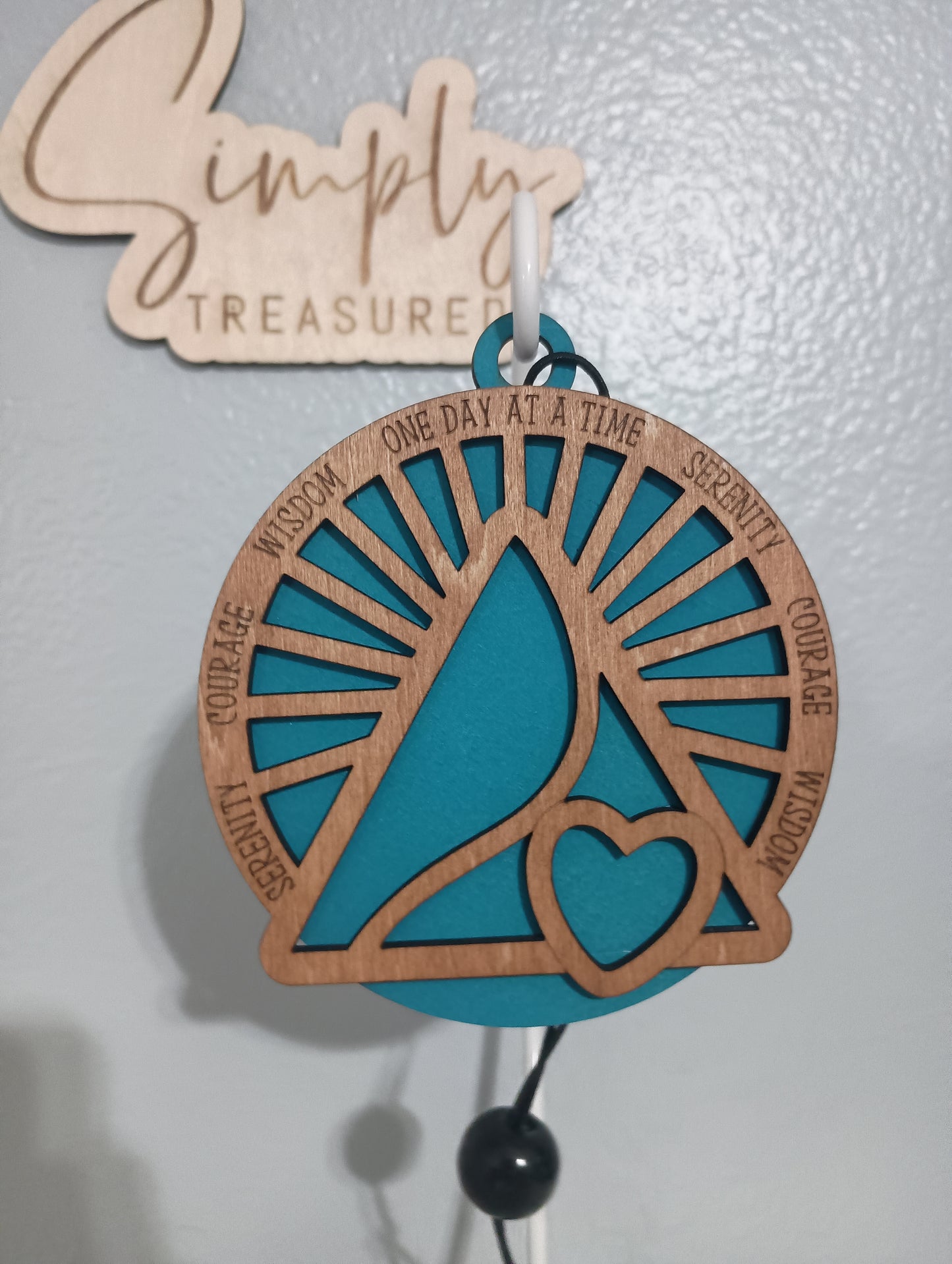 Recovery Story Card Car Charm Air Freshener