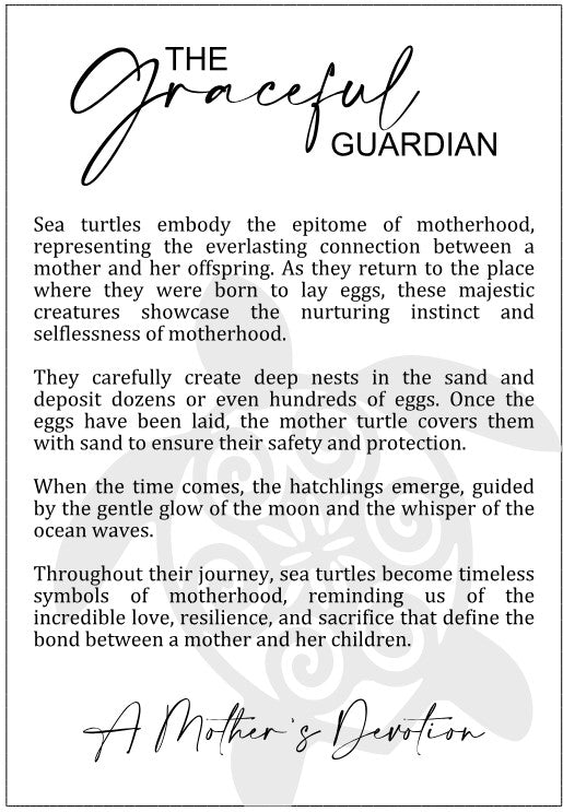 Turtle Story Card Car Charm Air Freshener