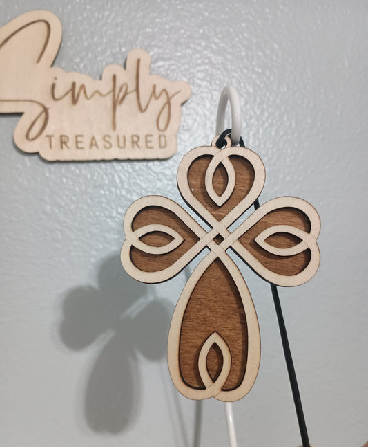 Irish Blessing Story Card Car Charm Air Freshener
