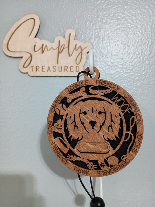 Boykin Spaniel Dog Car Charm Air Freshener
